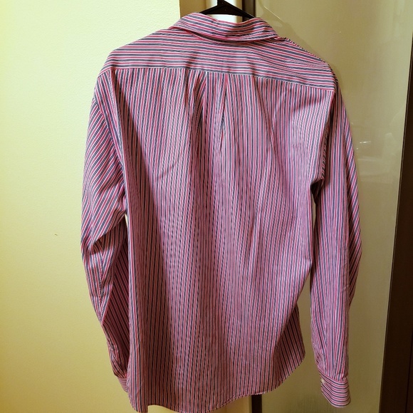 Ralph Lauren Mens buttoned down shirt red size L - Picture 5 of 8